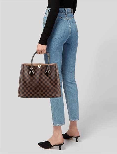 lv kensington damier|damier ebene kensington tote.